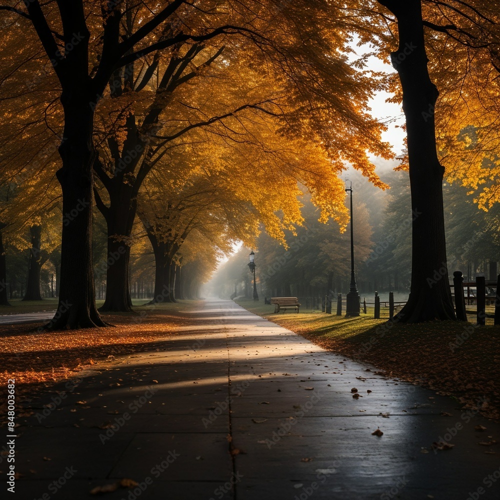 Autumn landscape Autumn landscape