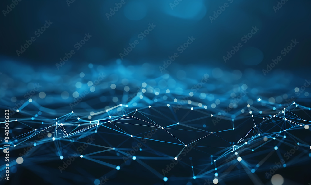 Obraz premium abstract blue background