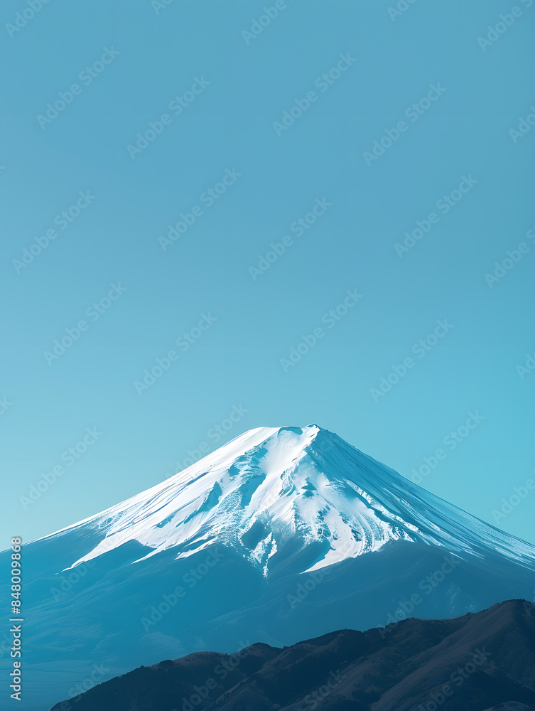 Fujiyoshida, Japan Beautiful view of mountain Fuji and Chureito pagoda at sunset Fujiyoshida, Japan Beautiful view of mountain Fuji and Chureito pagoda at sunset