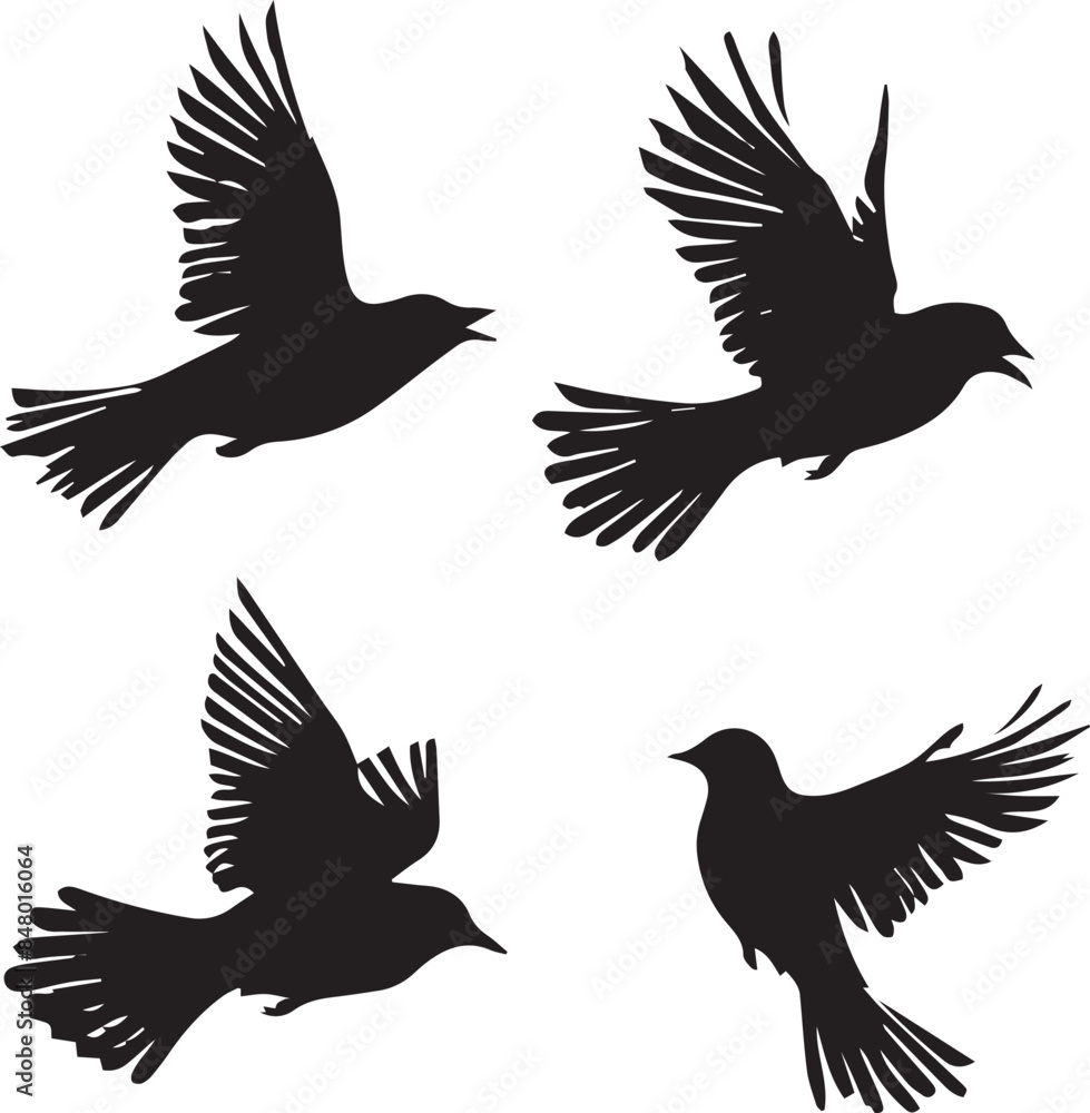 silhouettes of eagle silhouettes of eagle