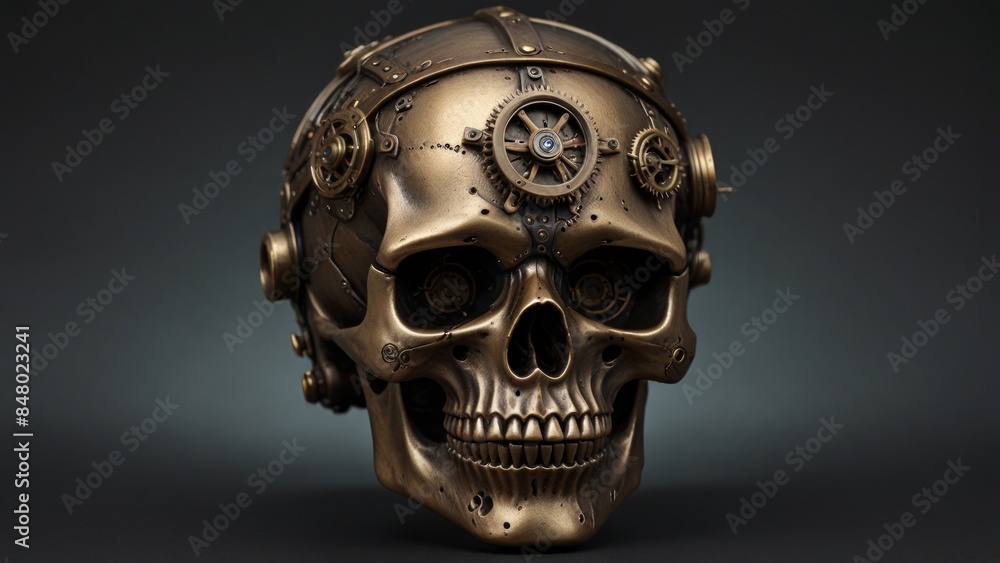 Steampunk Skull Artwork Steampunk Skull Artwork
