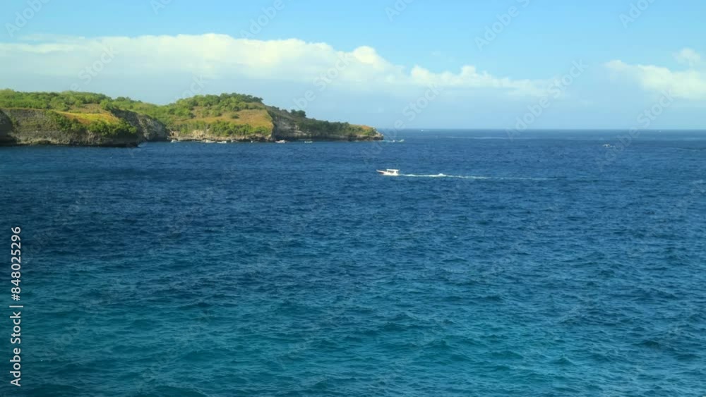 Stunning coastal views with turquoise waters, cliffs, and blue skies in a tranquil setting Stunning coastal views with turquoise waters, cliffs, and blue skies in a tranquil setting