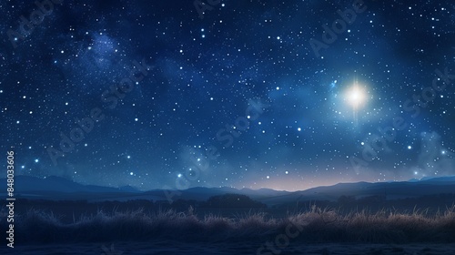 the stock photo of Night starry sky 