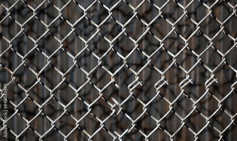 Chain-link fence, abstract background Chain-link fence, abstract background