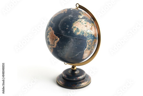 globe on a white background