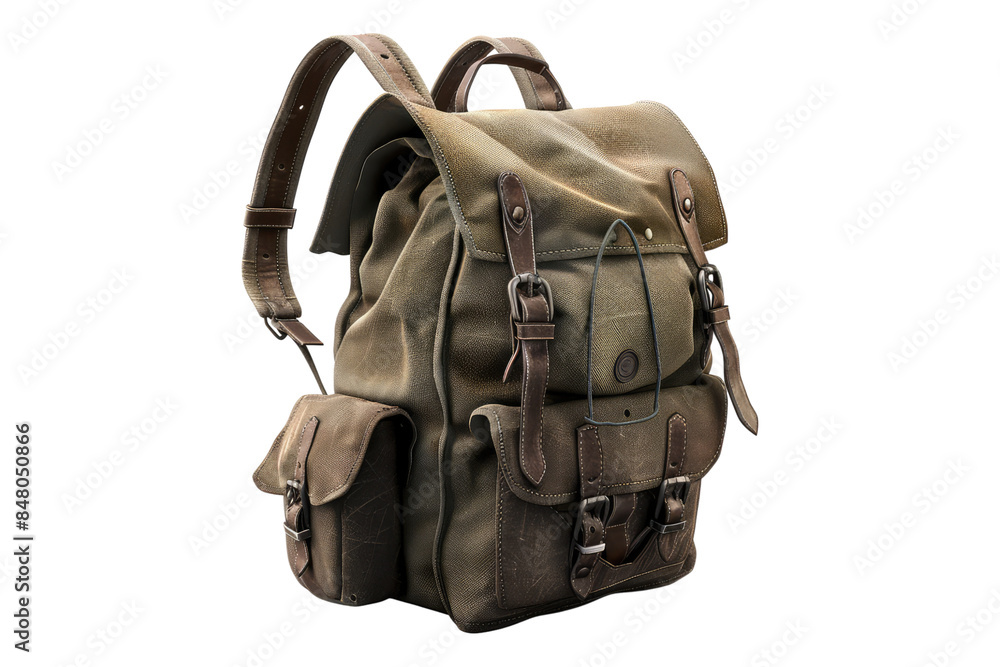 Backpack isolated on transparent back ground Backpack isolated on transparent back ground
