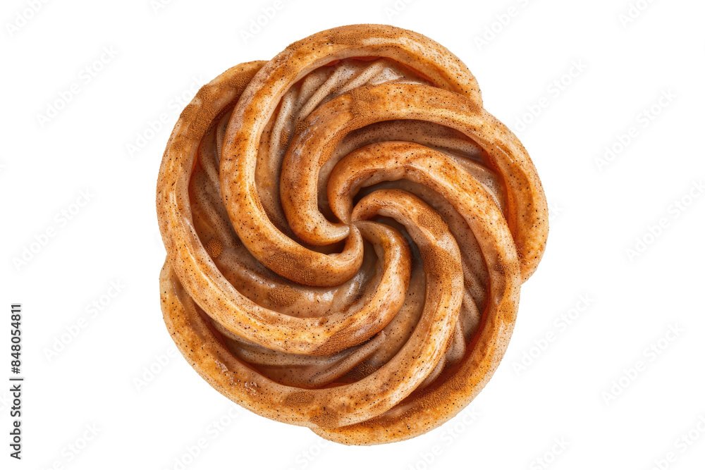 Cinnamon Swirl treat isolated on transparent background Cinnamon Swirl treat isolated on transparent background