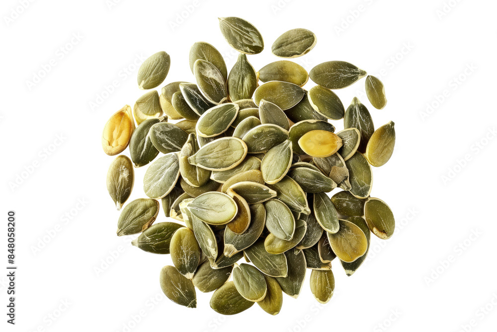 Pumpkin seed isolated on transparent background Pumpkin seed isolated on transparent background