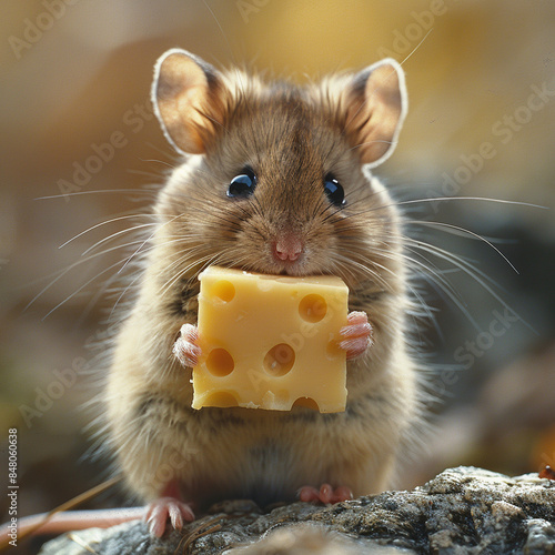 Mouse and cheese