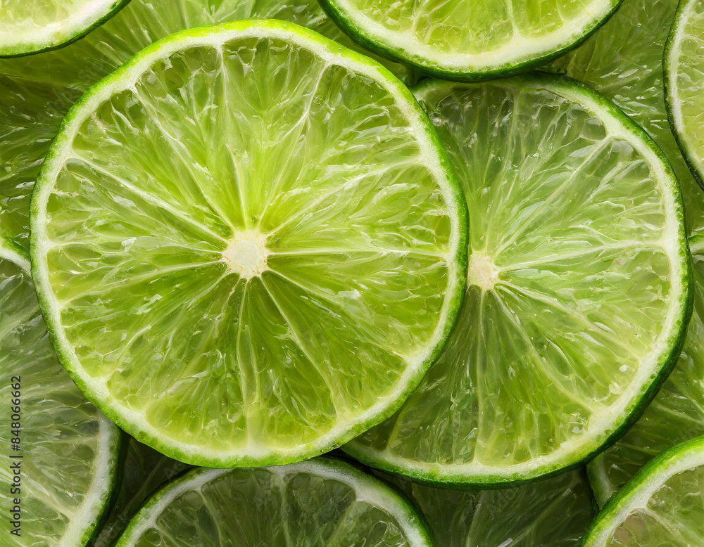 sliced lime fruit background sliced lime fruit background