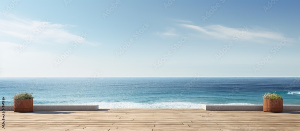 Sea landscape. Creative banner. Copyspace image Sea landscape. Creative banner. Copyspace image