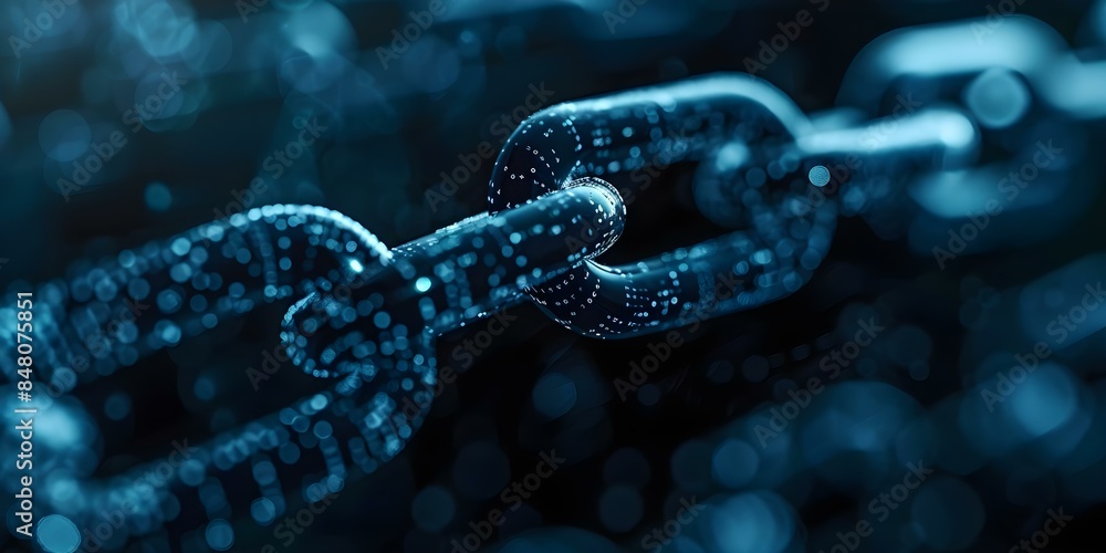 Blockchain nodes are trusty beacons in the vast digital ocean. Concept Blockchain Nodes, Digital Trust, Blockchain Technology, Decentralization, Distributed Networks Blockchain nodes are trusty beacons in the vast digital ocean. Concept Blockchain Nodes, Digital Trust, Blockchain Technology, Decentralization, Distributed Networks