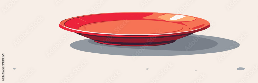 Frisbee on a white background. Vector flat minimalistic isolated illustration. Frisbee on a white background. Vector flat minimalistic isolated illustration.