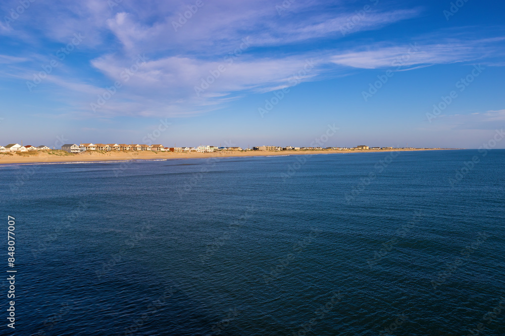 Fototapeta premium Jennette's Pier at Nag Head in Outer Banks, North Carolina, USA