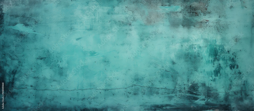 texture background of concrete wall teal color. Creative banner. Copyspace image texture background of concrete wall teal color. Creative banner. Copyspace image