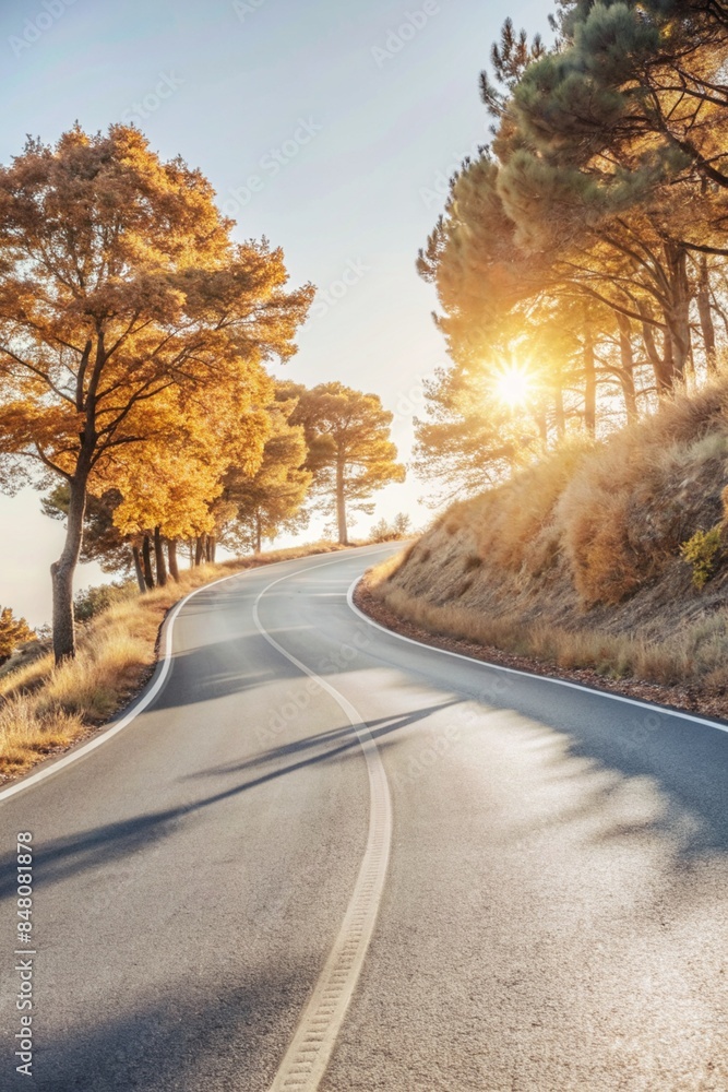 Fototapeta premium road in the countryside
