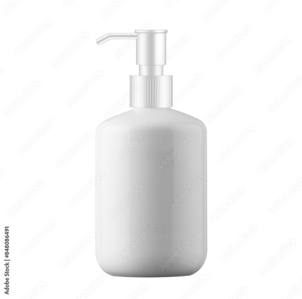 plastic detergent container, blank label on white background. Container element suitable for detergent, house cleaner or disinfectant.3d illustration, 3d rendering plastic detergent container, blank label on white background. Container element suitable for detergent, house cleaner or disinfectant.3d illustration, 3d rendering