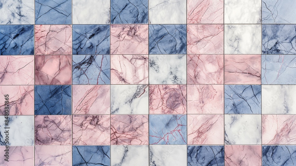 Purple Blue Abstract Pattern Tile Purple Blue Abstract Pattern Tile