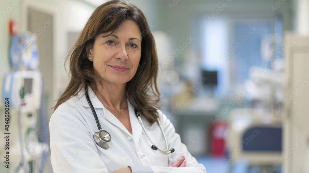 Doctor man , woman, nurse in Hospital Doctor man , woman, nurse in Hospital