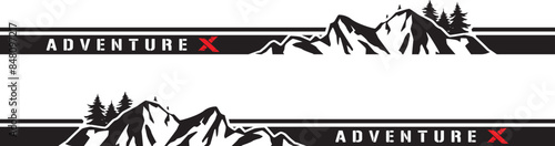 Wrap design for car vectors. sports stripes, car stickers. Racing decals for tuning