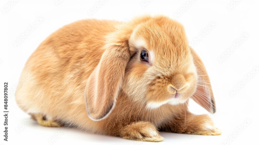 Image of rabbit isolated on white background. Image of rabbit isolated on white background.