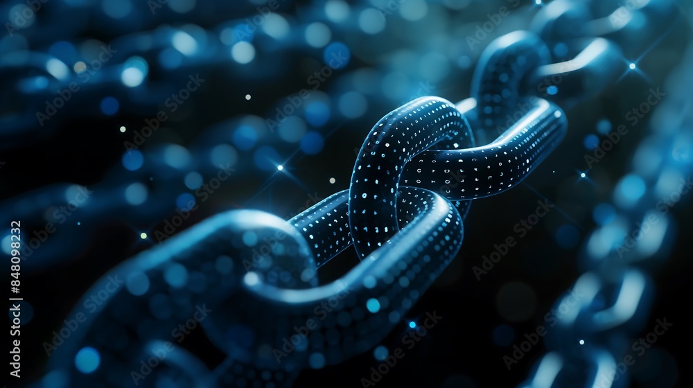 AI-generated visualization of a secure blockchain network ensuring trust and transparency in transactions AI-generated visualization of a secure blockchain network ensuring trust and transparency in transactions
