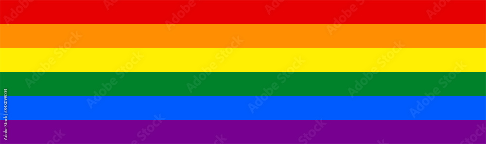 The Rainbow flag symbol LGBTQ+ community. The rainbow pride flag and other is a symbol of lesbian, gay, bisexual, transgender (LGBT) and queer pride and LGBT social movements. Vector illustration