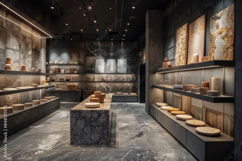Modern Luxury Marble Showroom Modern Luxury Marble Showroom
