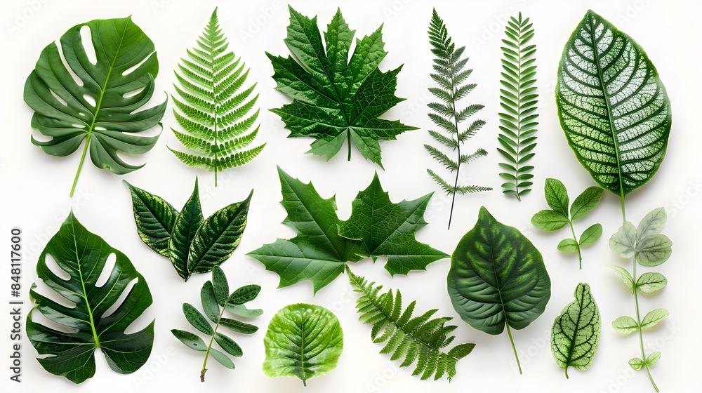 Lush Green Foliage Overhead with Layered Textures and Bright Natural Lighting Lush Green Foliage Overhead with Layered Textures and Bright Natural Lighting