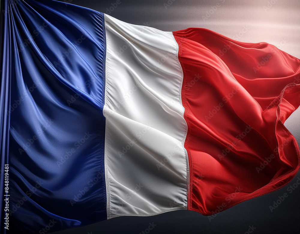 French flag of France AI generated