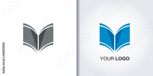 book notebook logo icon template