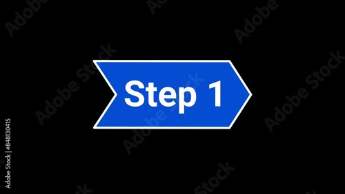 Step 1 Lower third Animation