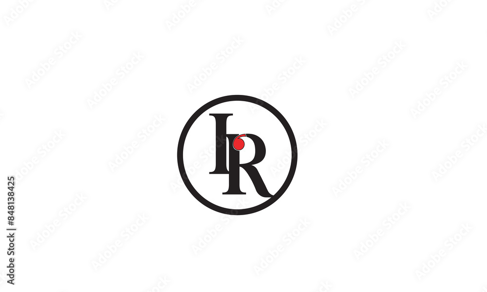IR, RI , R ,I, Abstract Letters Logo Monogram IR, RI , R ,I, Abstract Letters Logo Monogram