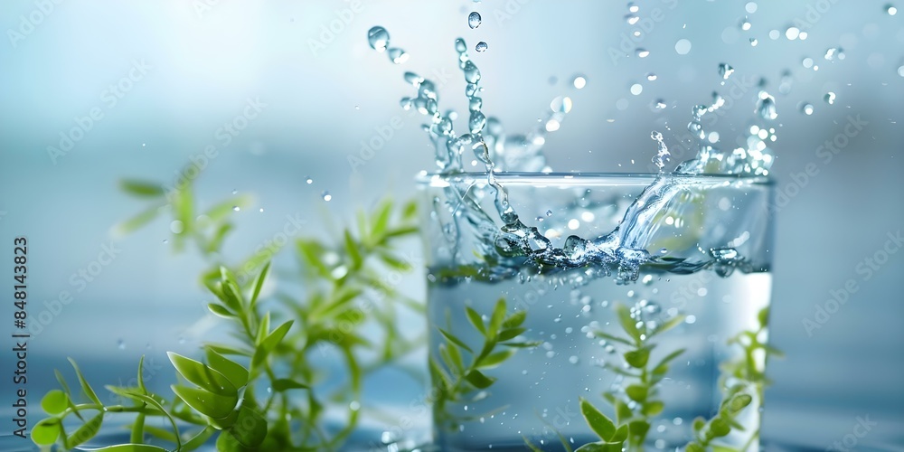 Capturing the Beauty of Underwater Plant Life Macro Photography of Liquid Splashing in a Glass. Concept Underwater Photography, Macro Shots, Splash Photography, Glass Art, Plant Life Capturing the Beauty of Underwater Plant Life Macro Photography of Liquid Splashing in a Glass. Concept Underwater Photography, Macro Shots, Splash Photography, Glass Art, Plant Life