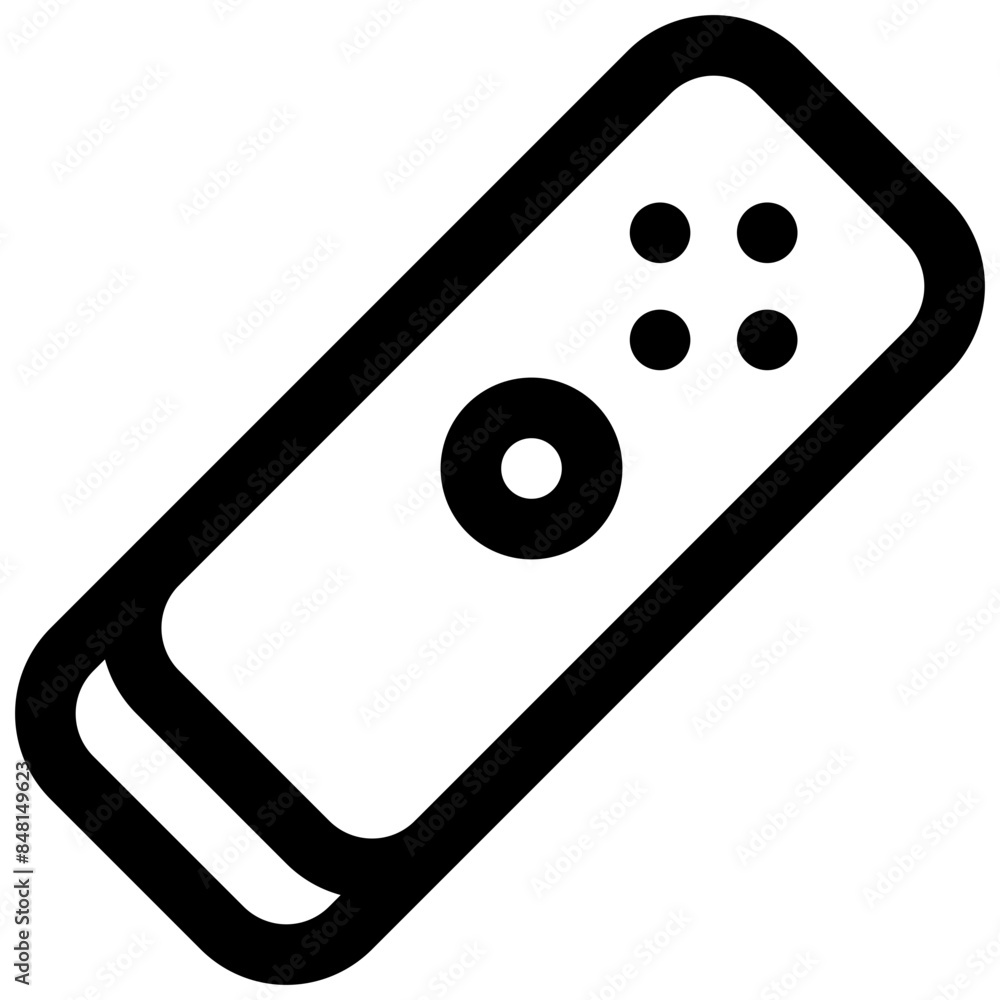 Motion controller. Editable stroke vector icon.