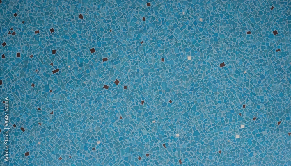 Obraz premium Abstract blue mosaic background