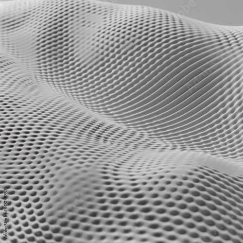 Wallpaper Mural Experience cutting-edge technology with an 8k white screen featuring smart AI elements, minimalist lines, and polka dots for a sleek, modern look. Torontodigital.ca