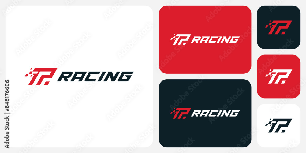 Letter R initial vector logo design with pixel effect in a modern, simple, clean and abstract style. Letter R initial vector logo design with pixel effect in a modern, simple, clean and abstract style.