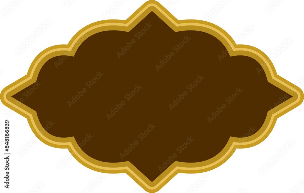 Islamic Shape Textbox Element Islamic Shape Textbox Element