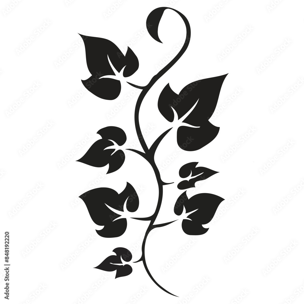 Leaf Minimalist and Simple Silhouette Vector illustration Leaf Minimalist and Simple Silhouette Vector illustration