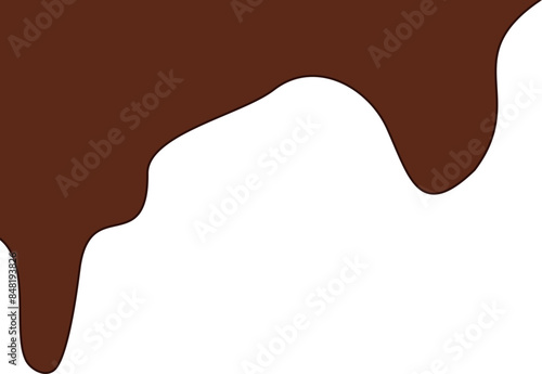 Melted Chocolate Corner 