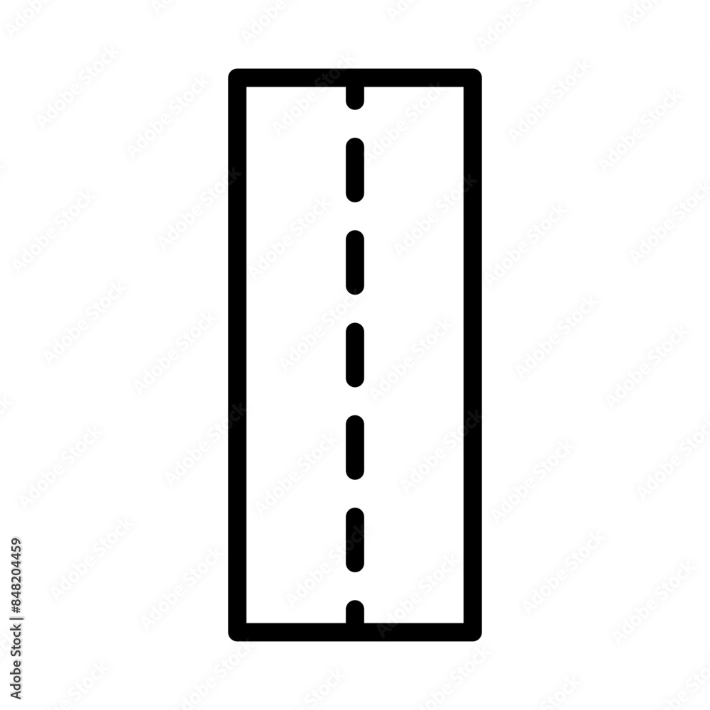 Road line icon. Way icon. Road icon isolated on white background. Transparent background, minimalist symbol. Vector images Road line icon. Way icon. Road icon isolated on white background. Transparent background, minimalist symbol. Vector images