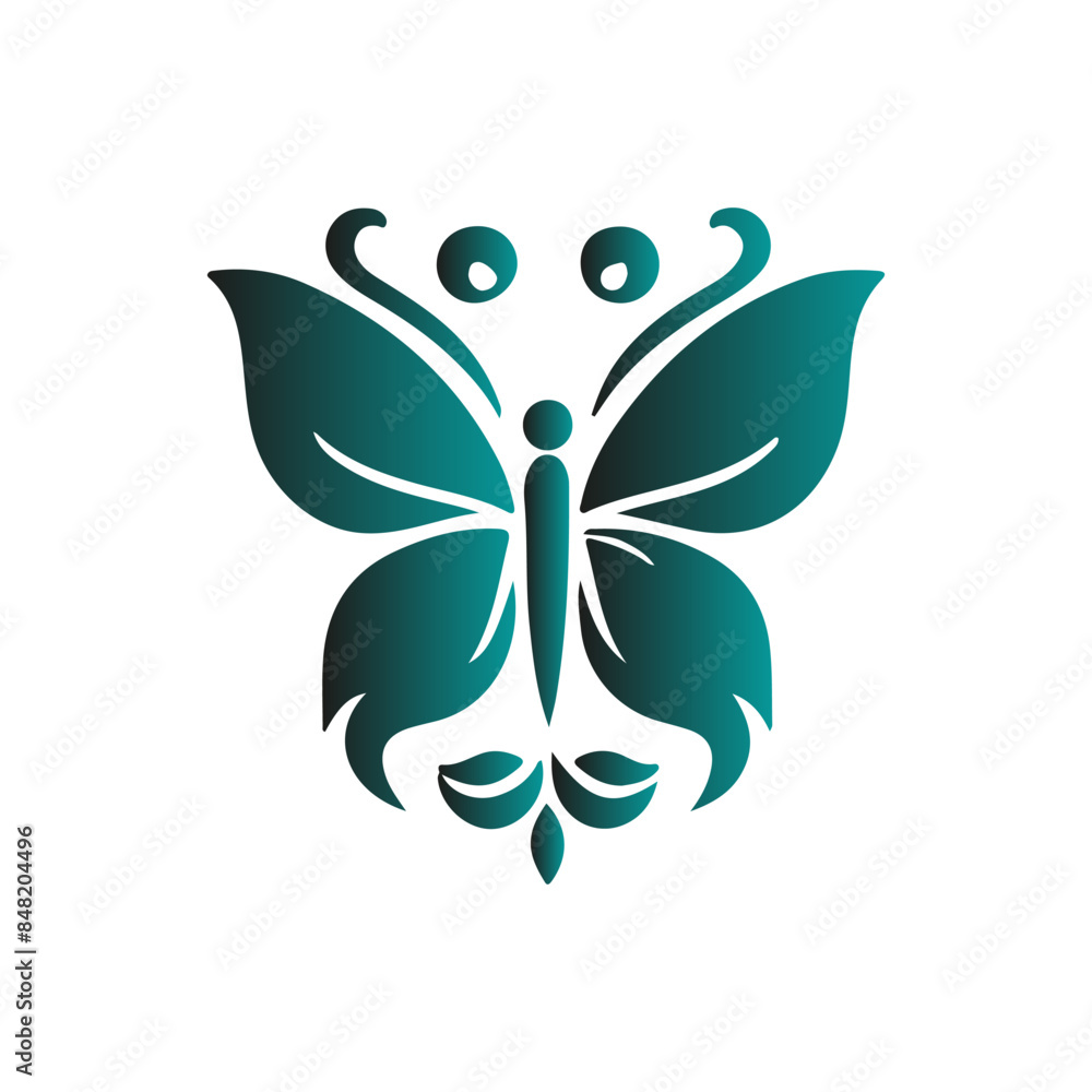 Butter Fly silhouette vector design. Butter Fly silhouette vector design.