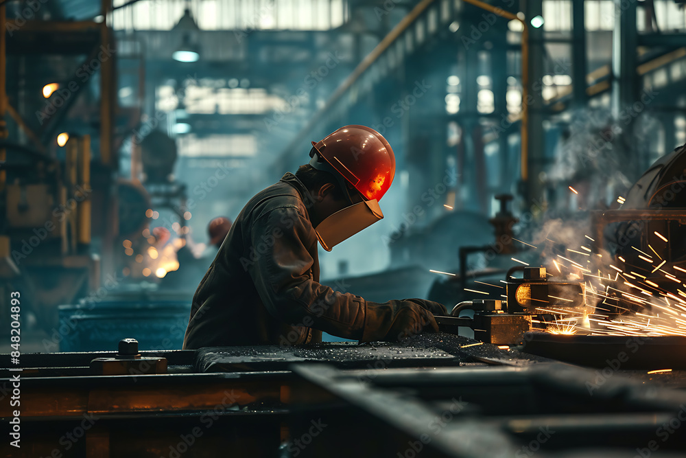 Various industry sectors with dedicated workers, showcasing diverse environments from factories to construction sites and technology hubs. Various industry sectors with dedicated workers, showcasing diverse environments from factories to construction sites and technology hubs.