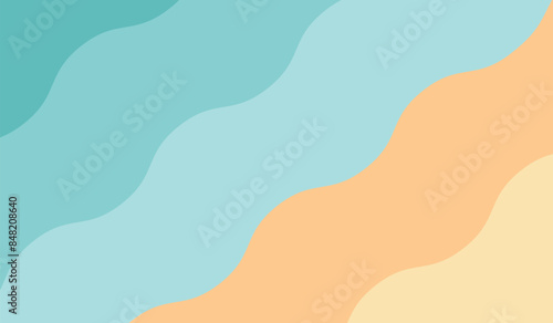 summer beach background seamless pattern design template