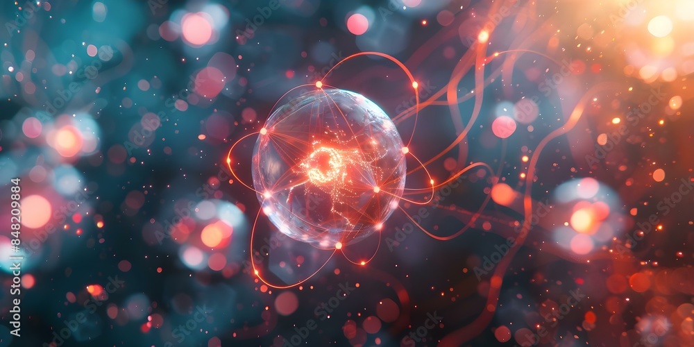 Fundamental Matter Components Exploring Quarks and Gluons in a Highly Energetic Chaotic State. Concept Quarks, Gluons, Fundamental Matter, High Energy, Chaotic State Fundamental Matter Components Exploring Quarks and Gluons in a Highly Energetic Chaotic State. Concept Quarks, Gluons, Fundamental Matter, High Energy, Chaotic State