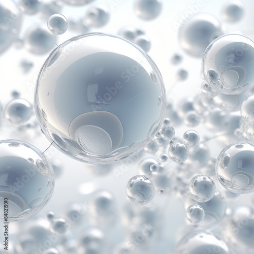 bubble bubbles water transparent drop ball clean auqa background