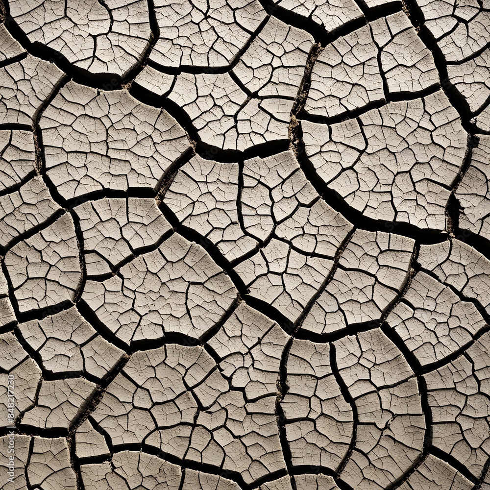 Textured Cracked and Dried Mud Textured Cracked and Dried Mud