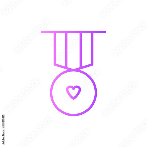 medal gradient icon