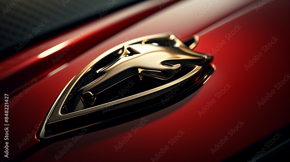Close-Up Image of a Sports Car Headlight Close-Up Image of a Sports Car Headlight